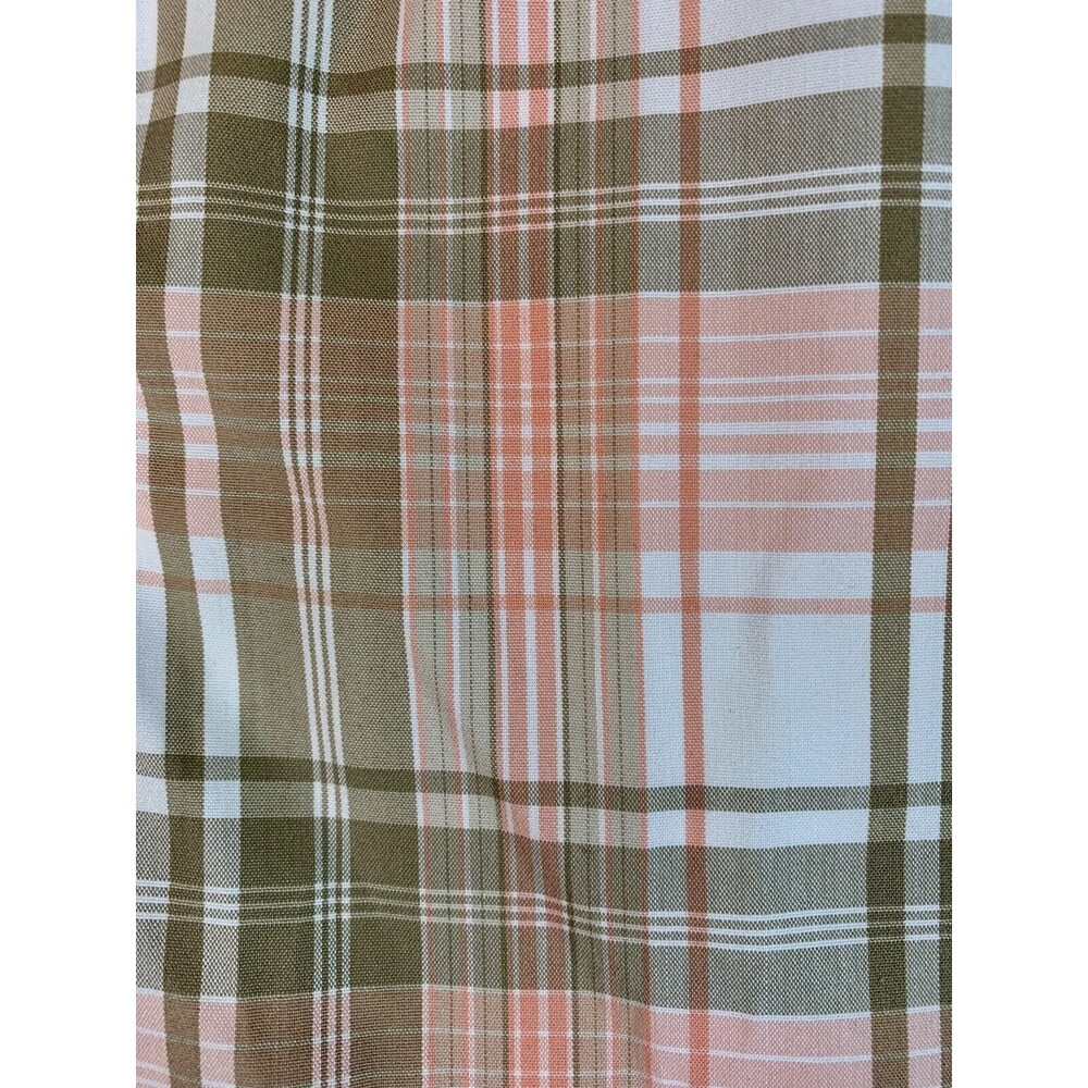 Izod Womens Size 12 XFG Stretch Pink and Tan Plaid Golf Skirt New without Tags - Picture 2 of 10